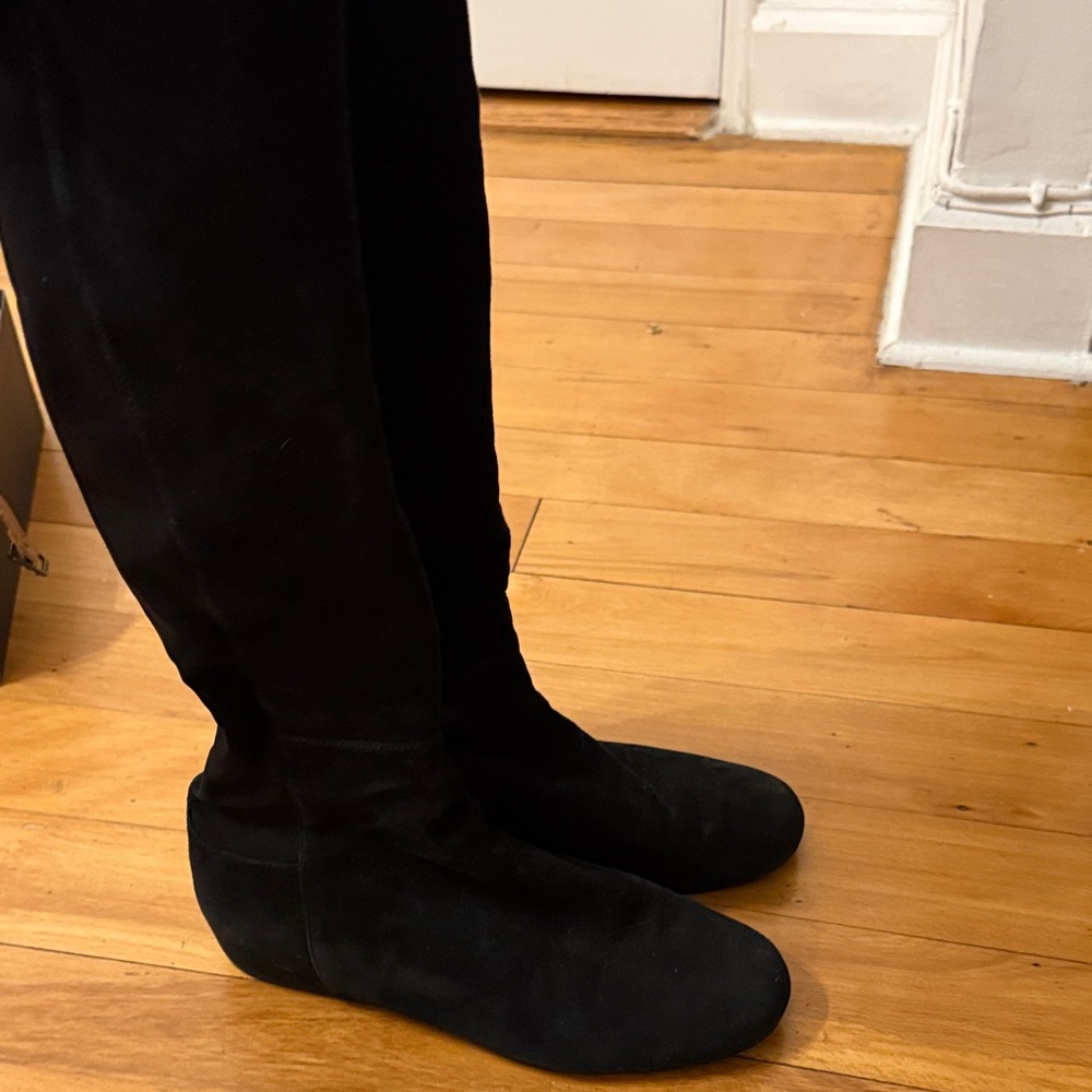 Stuart Weitzman Black Over the Knee Boots